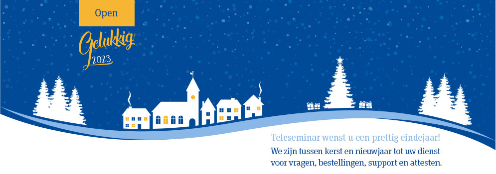 Prettige feesten vanwege Teleseminar